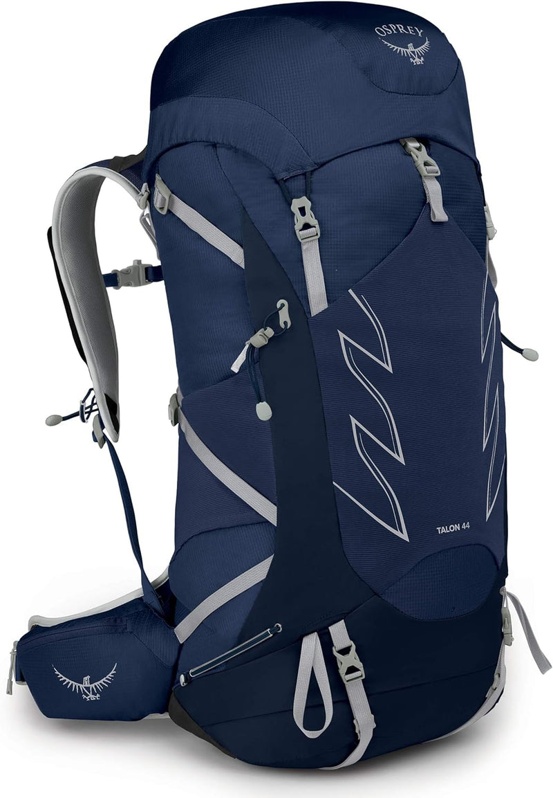 Load image into Gallery viewer, Talon 44L Men&#39;s Hiking Backpack with Hipbelt, Ceramic Blue, L/XL
