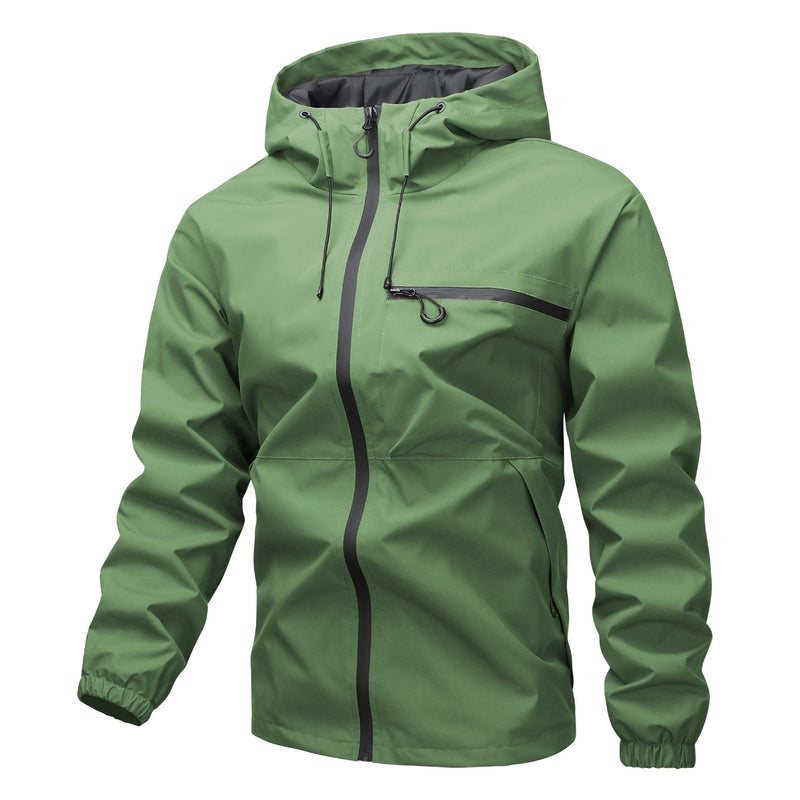 Load image into Gallery viewer, Water-Resistant Hooded Jacket
