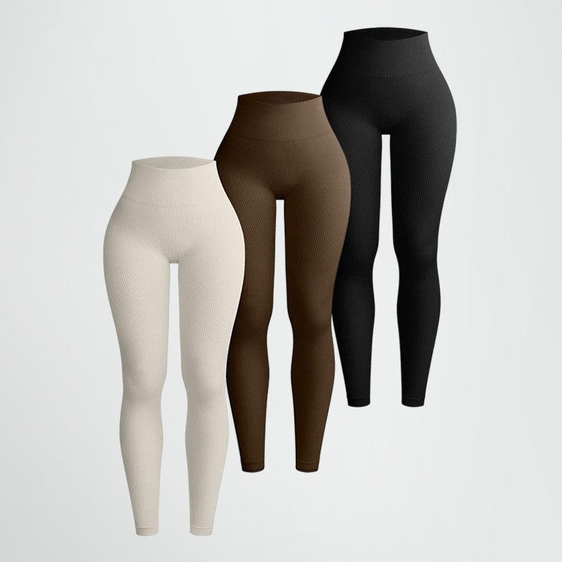 Load image into Gallery viewer, High-Waisted Base Layer Leggings – Women's Thermal Winter Tights
