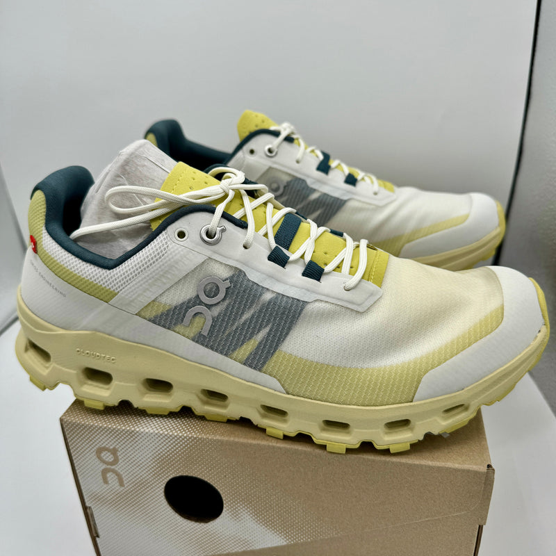 Load image into Gallery viewer, On Running Cloudvista Running Shoes Ivory Endive yellow green men’s trail
