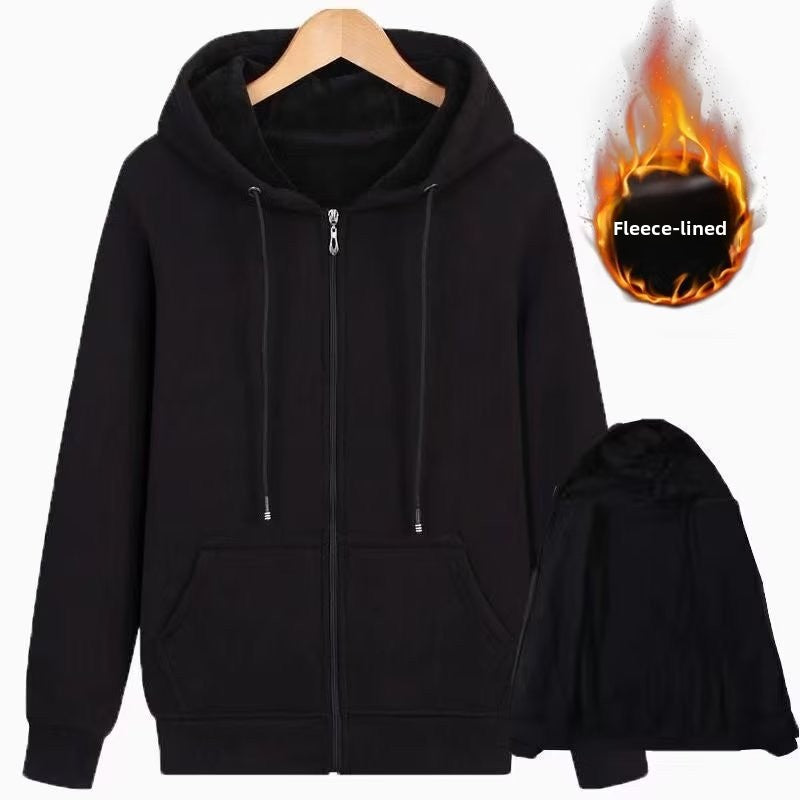 Load image into Gallery viewer, Men's Fleece-Lined Hooded Sweatshirt

