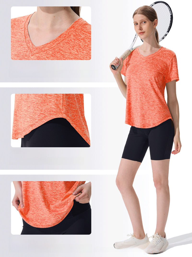 Load image into Gallery viewer, Women's Quick-Dry V-Neck Sports Shirts
