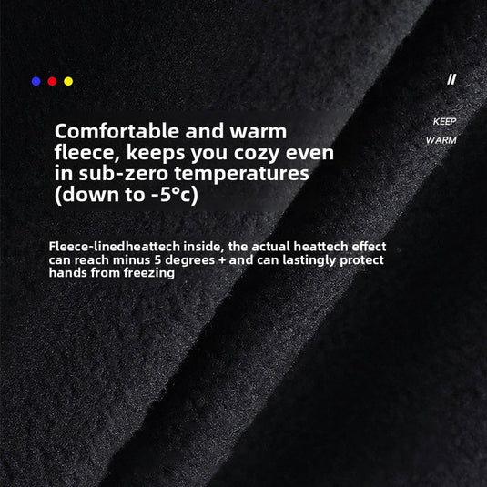Winter Sports Gloves with Touchscreen Function