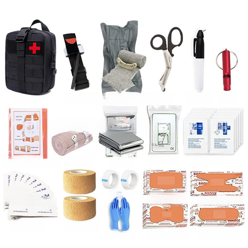 Load image into Gallery viewer, Multi-functional Outdoor Survival First Aid Kit
