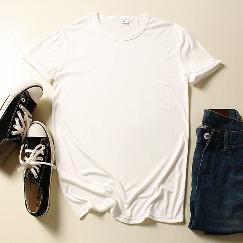 Load image into Gallery viewer, Loose Fit Round Neck Short Sleeve T-Shirt
