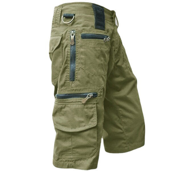 Load image into Gallery viewer, Men's Cropped Cotton Casual Pants
