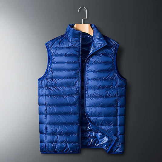 Lightweight White Duck Down Jacket