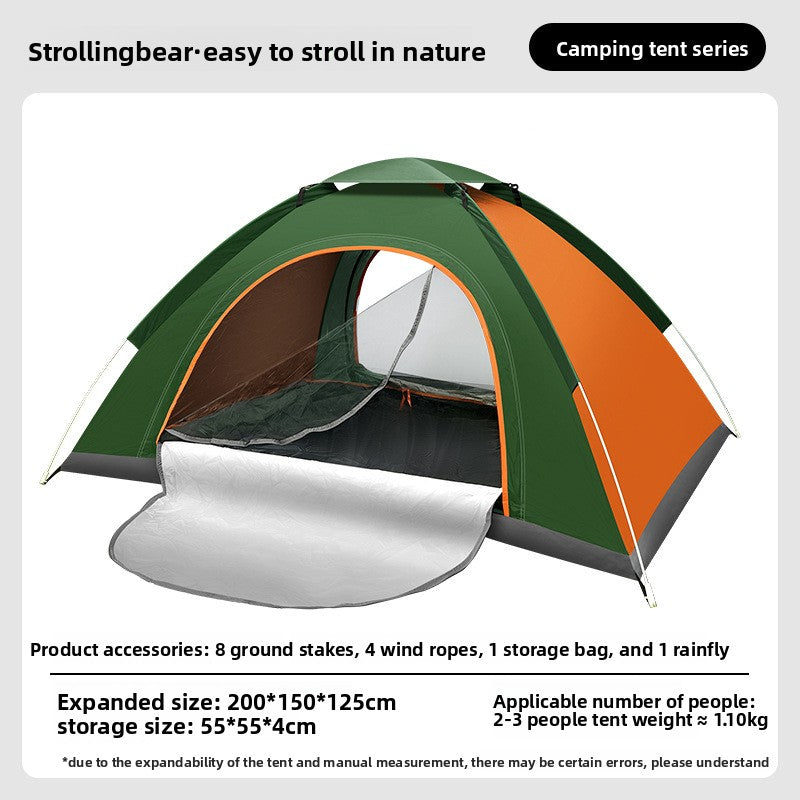 Load image into Gallery viewer, Automatic Pop Up Camping Tent with Sun Protection
