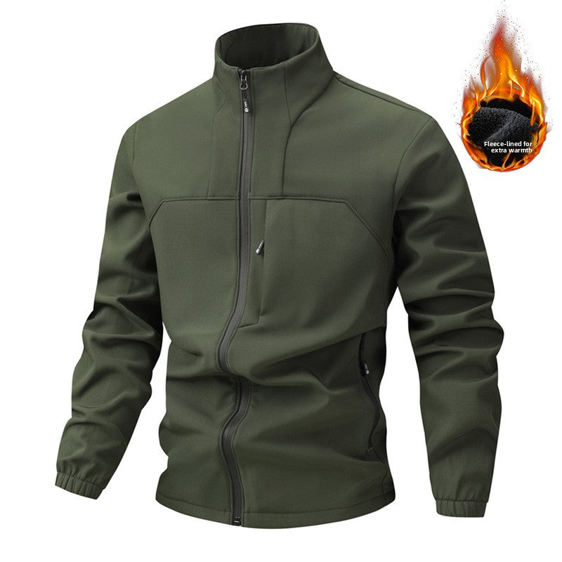 Load image into Gallery viewer, Men's Graphene Softshell Fleece Jacket
