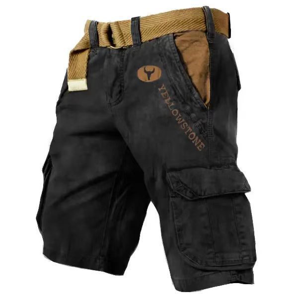 Load image into Gallery viewer, Men's Summer Cargo Shorts Loose Fit

