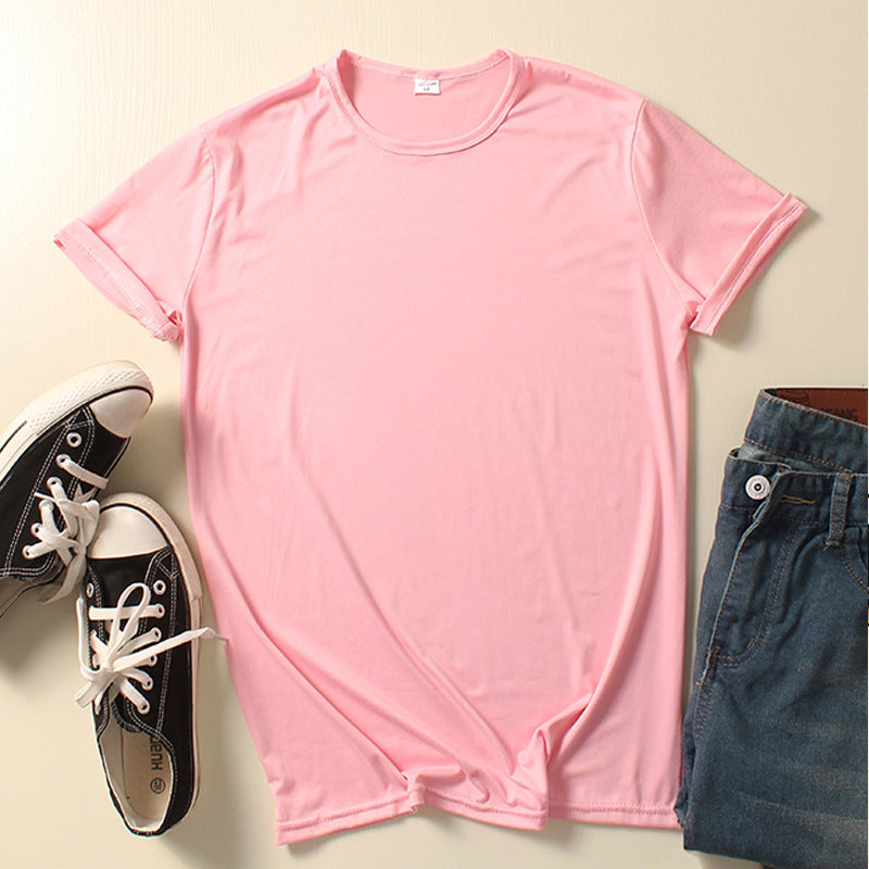 Load image into Gallery viewer, Loose Fit Round Neck Short Sleeve T-Shirt
