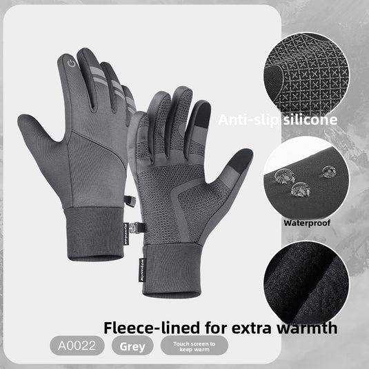 Thick and warm fleece gloves for Outdoor Activities