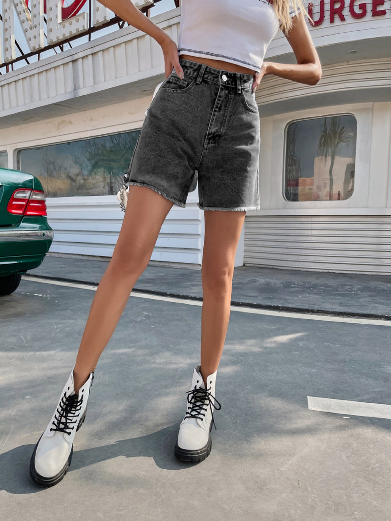 Load image into Gallery viewer, Women's Denim Shorts
