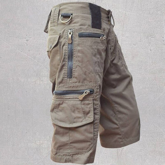 Men's Cropped Cotton Casual Pants