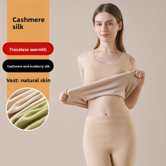 Women's Fleece Lined Thermal Tank Top