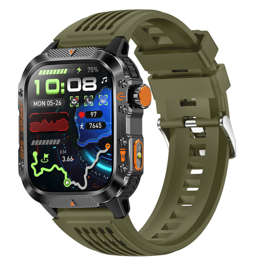 GPS Smart Watch with Heart Rate Monitoring and Navigation