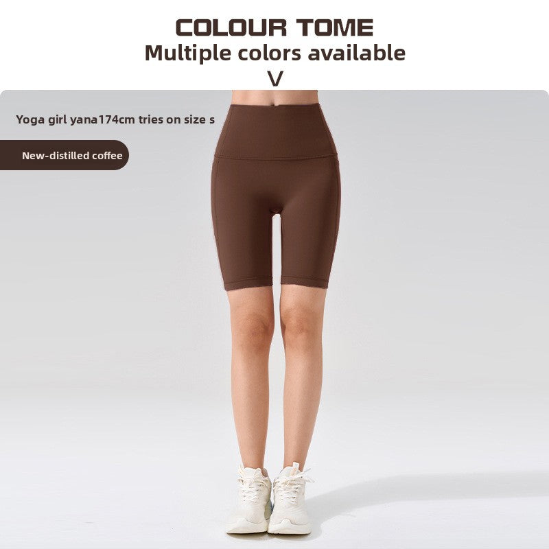 Load image into Gallery viewer, High Waist Yoga Fitness Shorts
