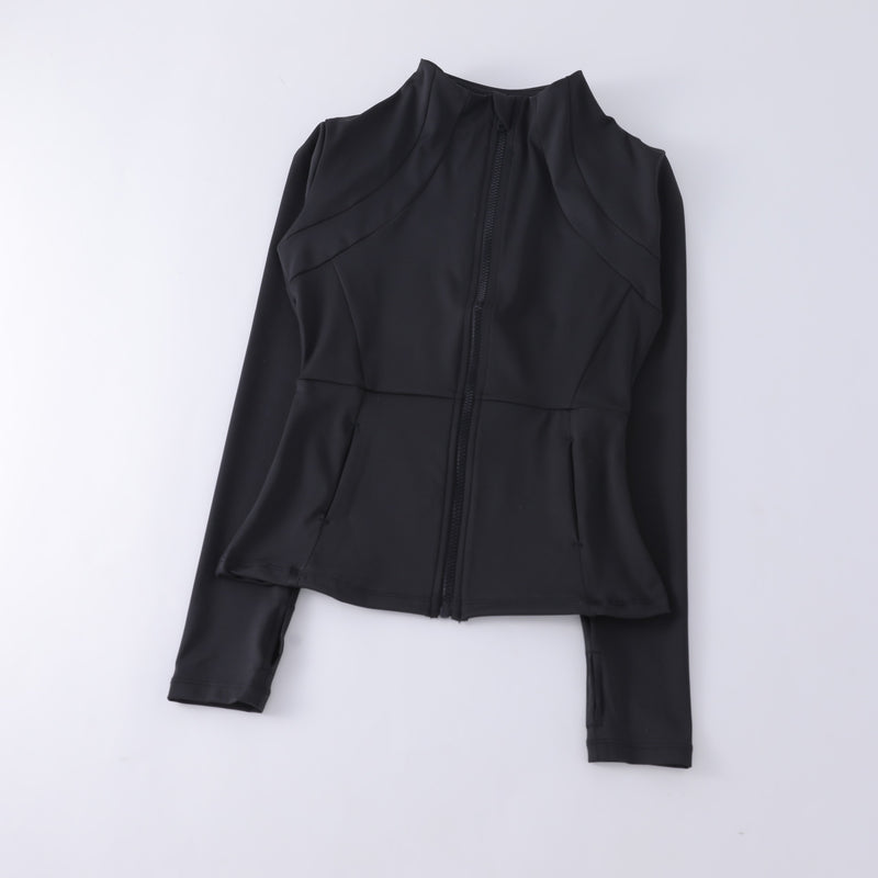 Load image into Gallery viewer, Women's Fitness Zipper Jacket Long Sleeve Sun Protection
