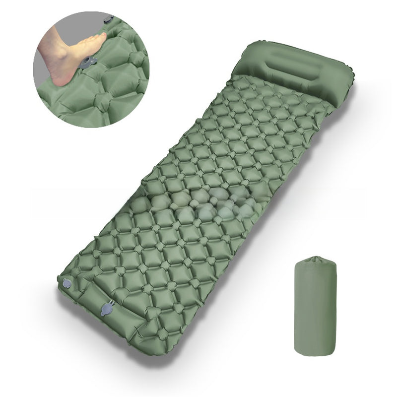 Load image into Gallery viewer, Headpointe ultralight TPU inflatable camping mat with pillow, image 11

