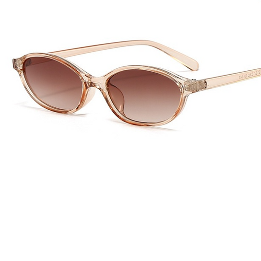 Vintage Oval Sunglasses UV400 Protection
