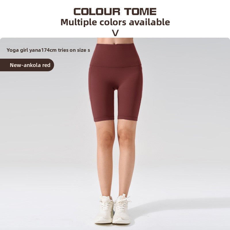 Load image into Gallery viewer, High Waist Yoga Fitness Shorts

