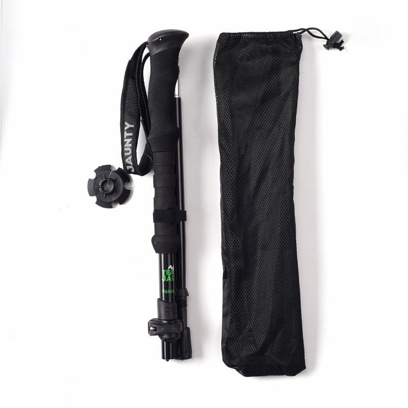Load image into Gallery viewer, Four-Section Telescopic Aluminum Hiking Pole
