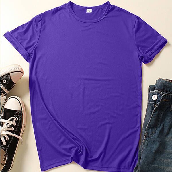 Load image into Gallery viewer, Loose Fit Round Neck Short Sleeve T-Shirt
