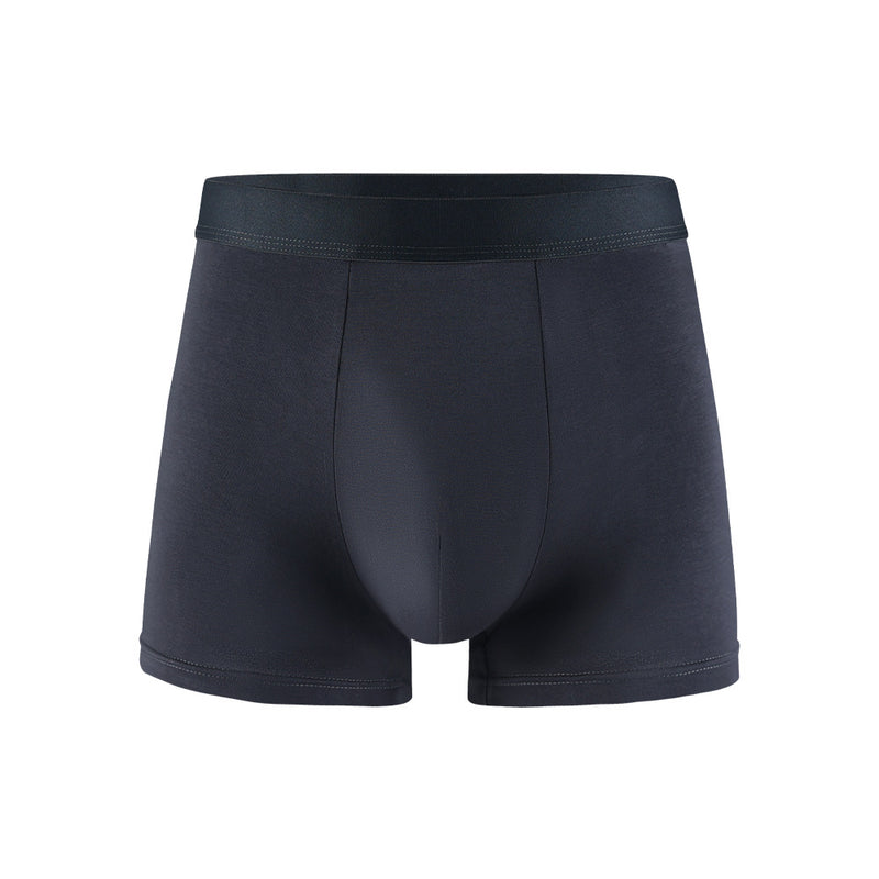 Load image into Gallery viewer, Solid color simple bamboo fiber men's underwear
