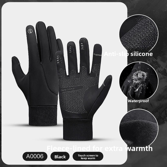 Thick and warm fleece gloves for Outdoor Activities