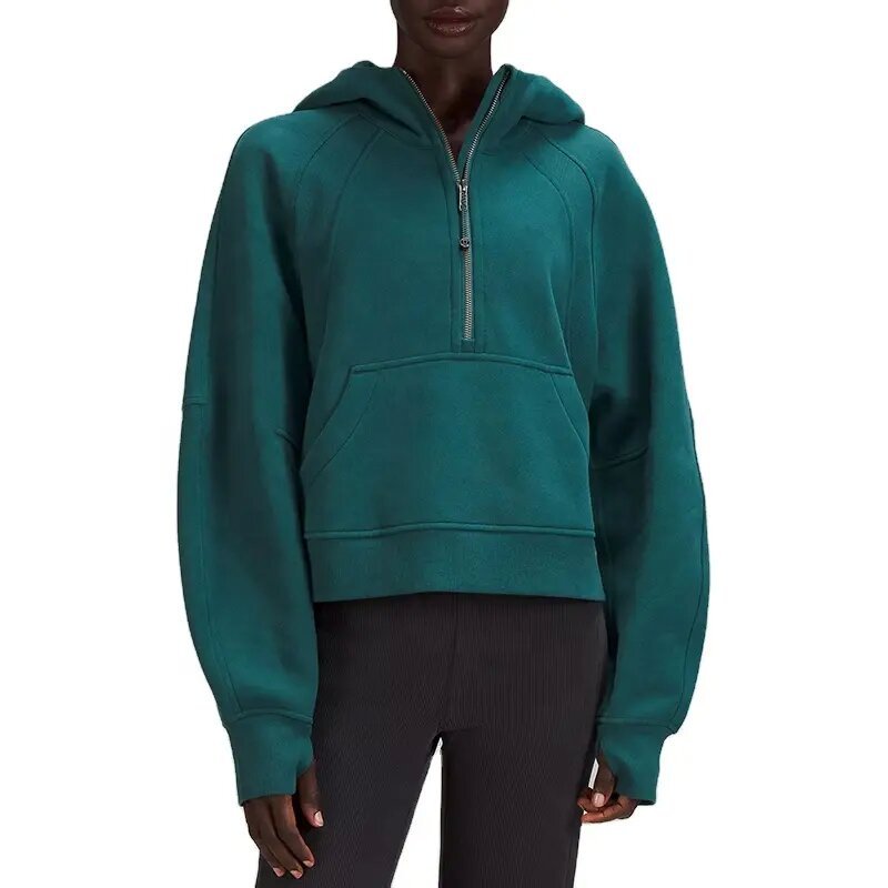 Load image into Gallery viewer, Fleece-Lined Half-Zip Sweatshirt
