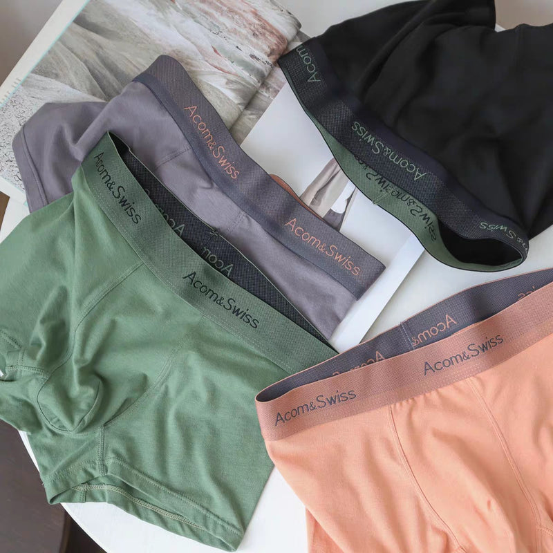 Load image into Gallery viewer, Cotton Men's Underwear with Antibacterial Graphene Lining
