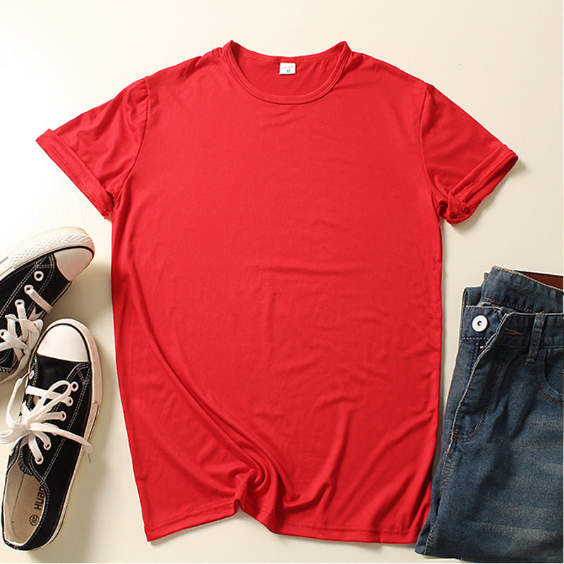 Load image into Gallery viewer, Loose Fit Round Neck Short Sleeve T-Shirt
