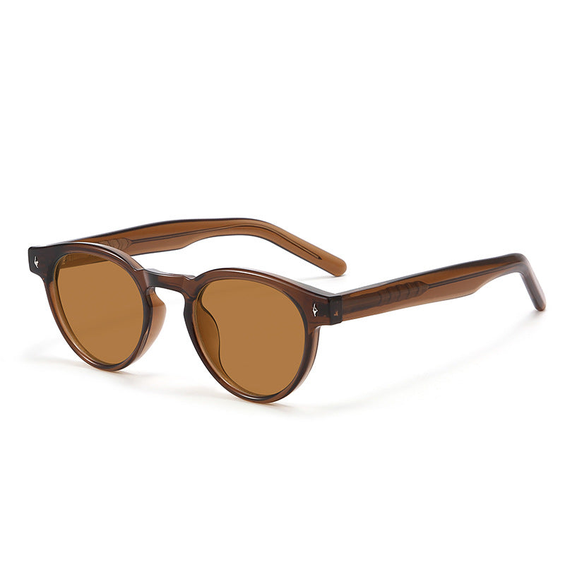 Load image into Gallery viewer, Retro Round Polarized Sunglasses
