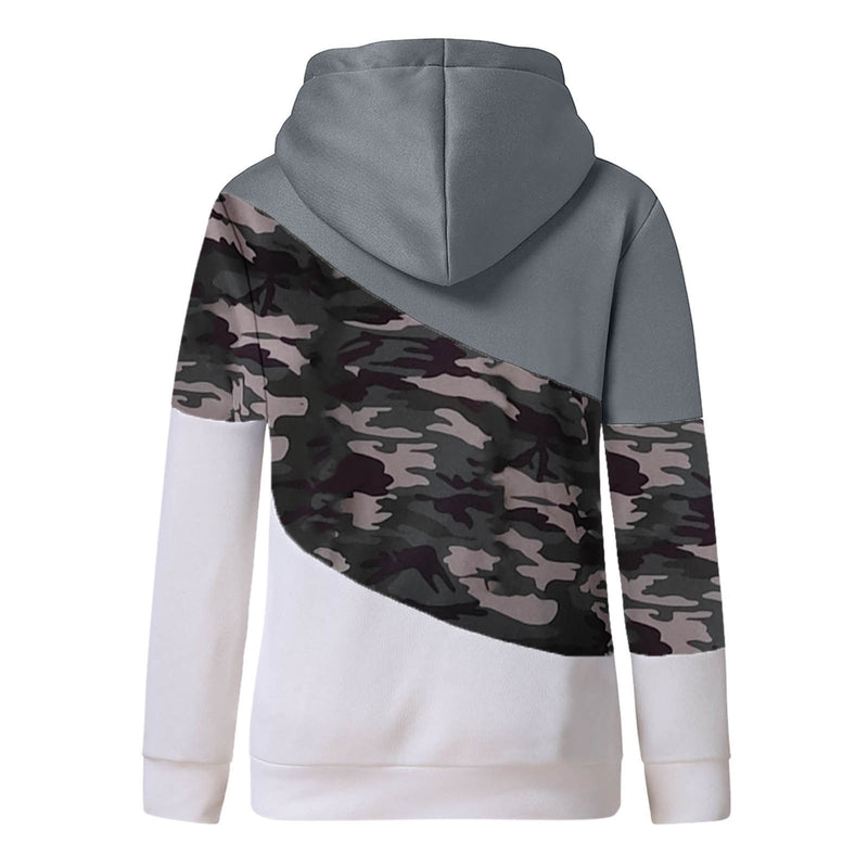 Load image into Gallery viewer, Hoodies Women Camouflage hoodie Sweatshirt
