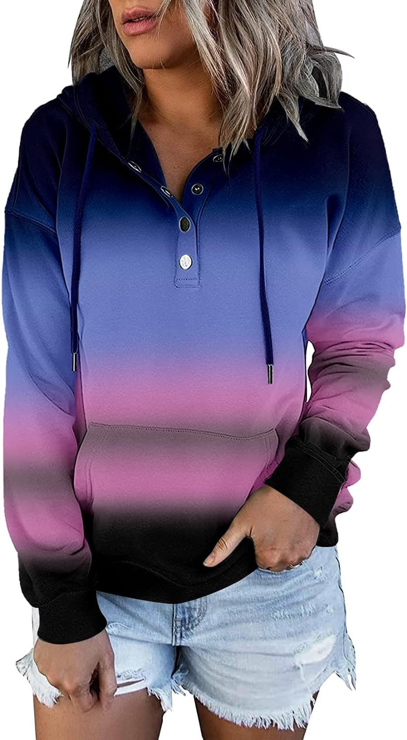 Load image into Gallery viewer, Womens Hoodies Sweatshirts with Kangaroo Pockets
