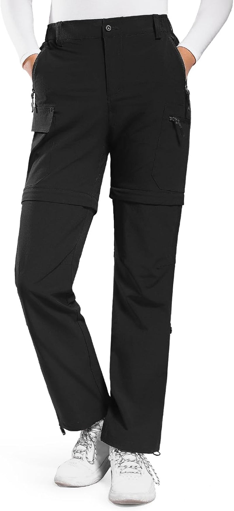 Load image into Gallery viewer, Hiking Pants Women Convertible Lightweight Zip off Pants Quick Dry Outdoor Stretch Pants UPF 50+ Trousers
