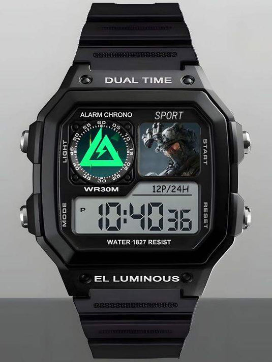 Digital Sports Watch with Alarm Calendar