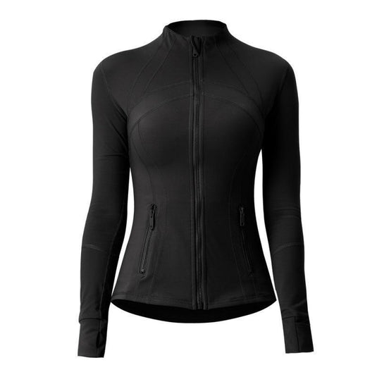 Slim-Fit Womens Yoga Sun Protection Jacket