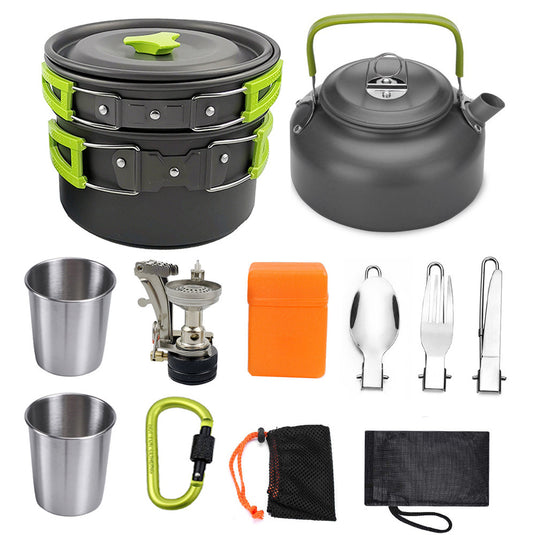 Portable camping cookerare & stove