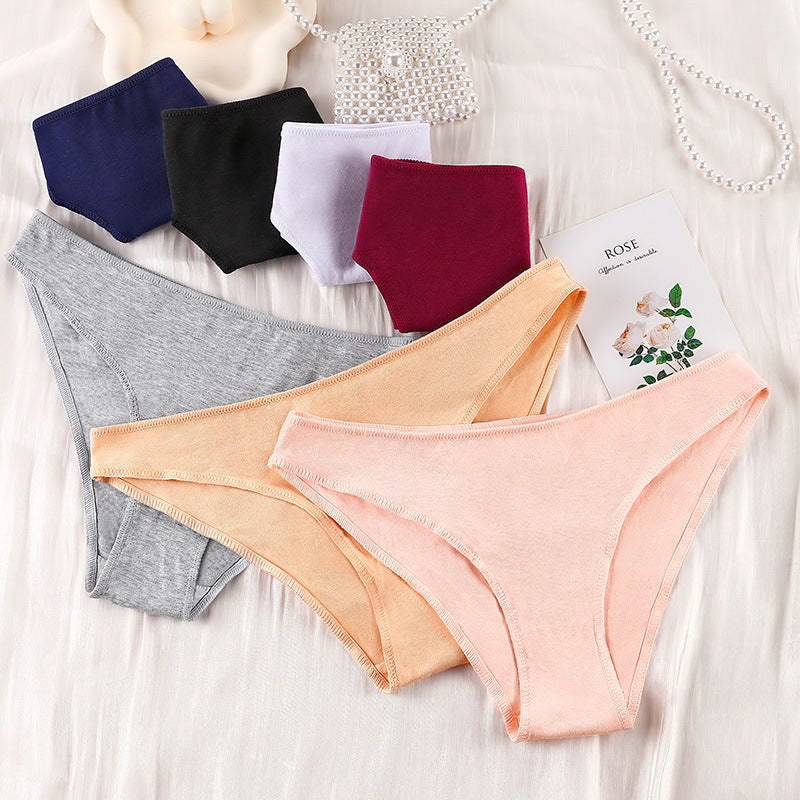 Load image into Gallery viewer, Women's Cotton Low Waist Breathable Underwear
