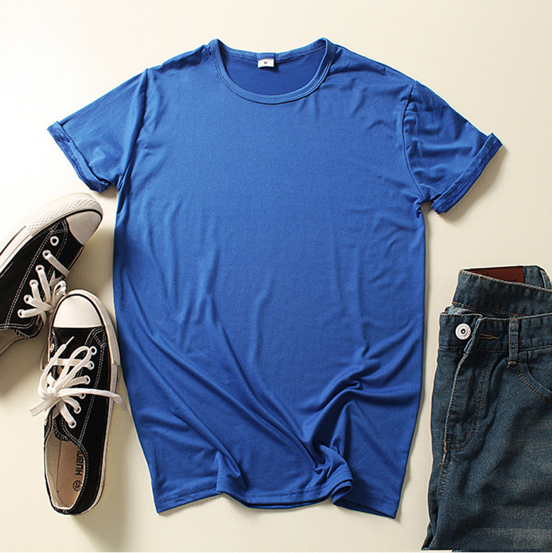 Load image into Gallery viewer, Loose Fit Round Neck Short Sleeve T-Shirt
