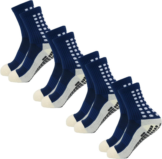 Grip Non Slip Sports and outdoor socks, 4 Pair