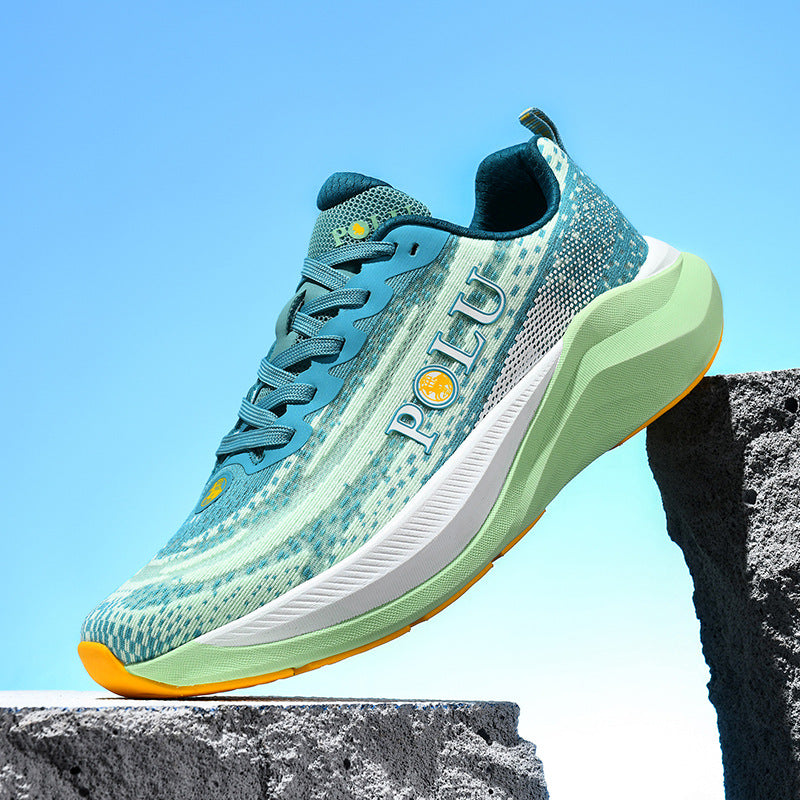 Load image into Gallery viewer, Carbon Plate Running Shoes Breathable Mesh Sports Shoes
