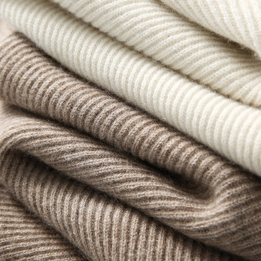 Knitted hoodie