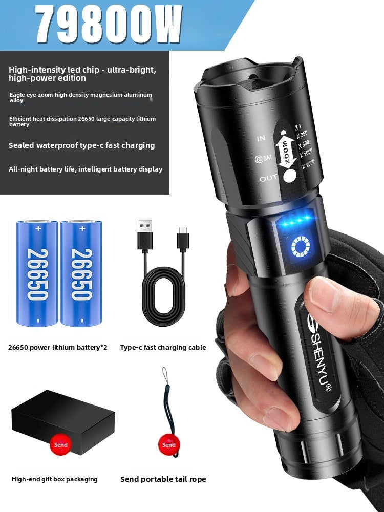 Load image into Gallery viewer, Rechargeable LED Flashlight
