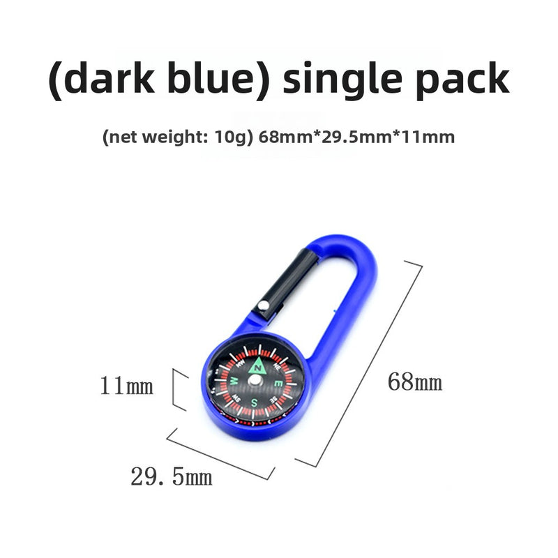 Load image into Gallery viewer, Outdoor Carabiner Compass
