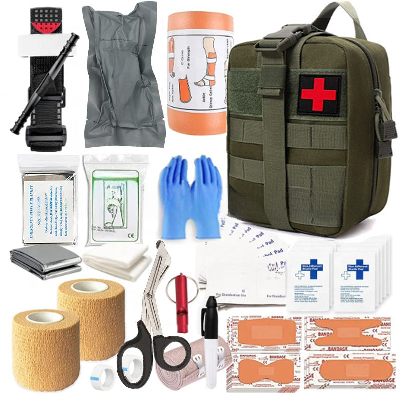 Load image into Gallery viewer, Multi-functional Outdoor Survival First Aid Kit
