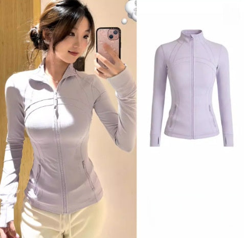 Load image into Gallery viewer, Slim-Fit Womens Yoga Sun Protection Jacket
