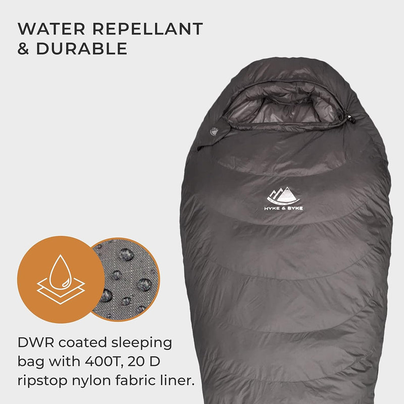 Load image into Gallery viewer, Katahdin 32 F Hiking &amp; Backpacking Sleeping Bag - 4 Season, 625FP Ultralight, Water Resistant - Short
