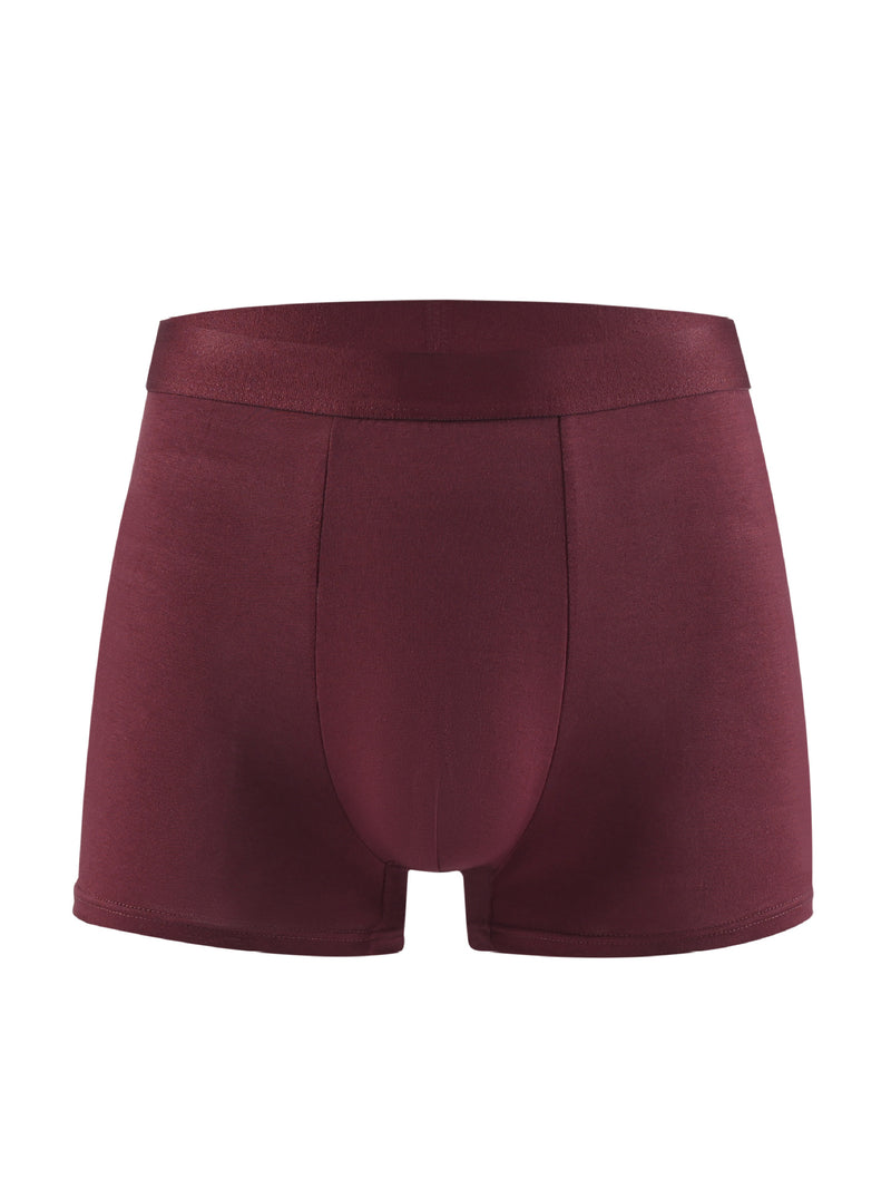 Load image into Gallery viewer, Solid color simple bamboo fiber men's underwear
